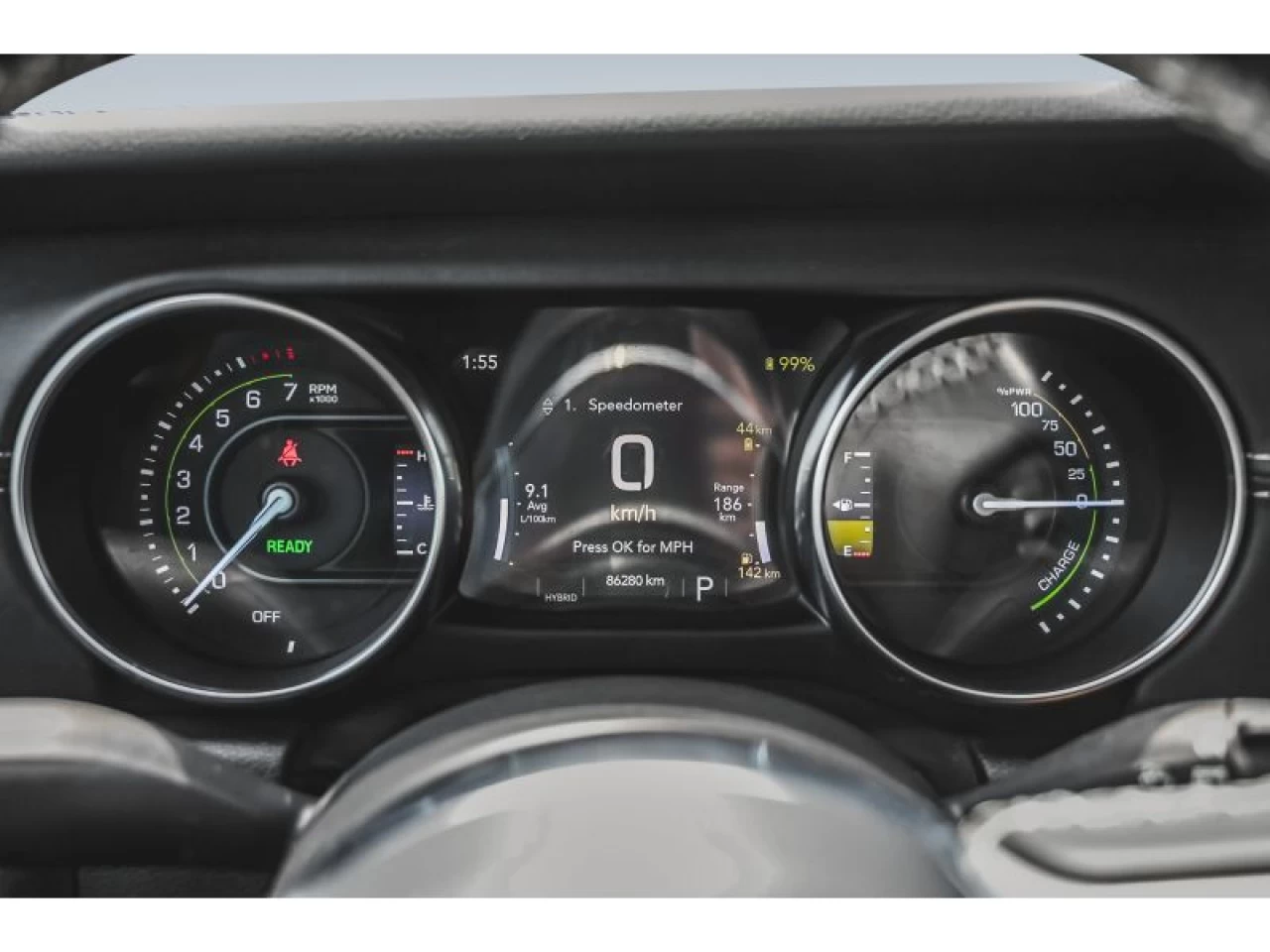 2022 Jeep Wrangler 4XE Sahara 4X4 GROUPE TEMPS FROID ATTELAGE REMORQU Main Image