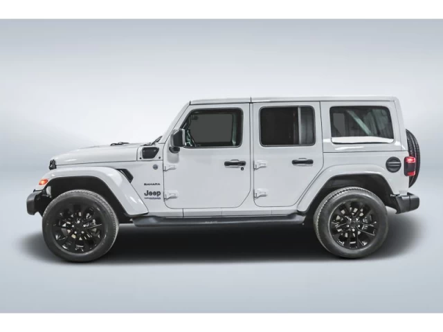 Jeep Wrangler 4XE Unlimited Sahara 4x4 TRAILER TOW GROUP CUIR 2021