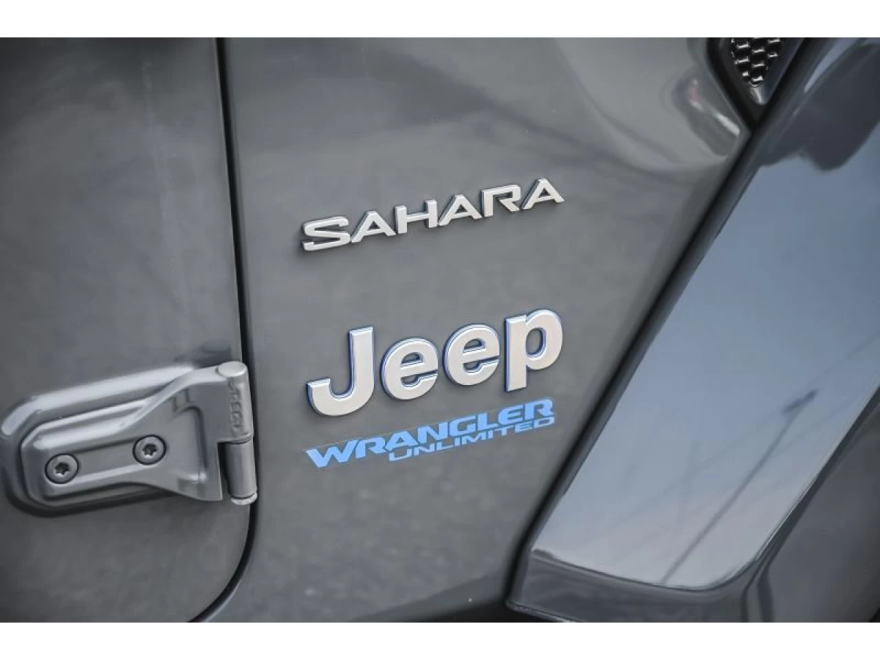 2022 Jeep Wrangler 4XE Sahara 4X4 GROUPE TEMPS FROID ATTELAGE REMORQU Main Image