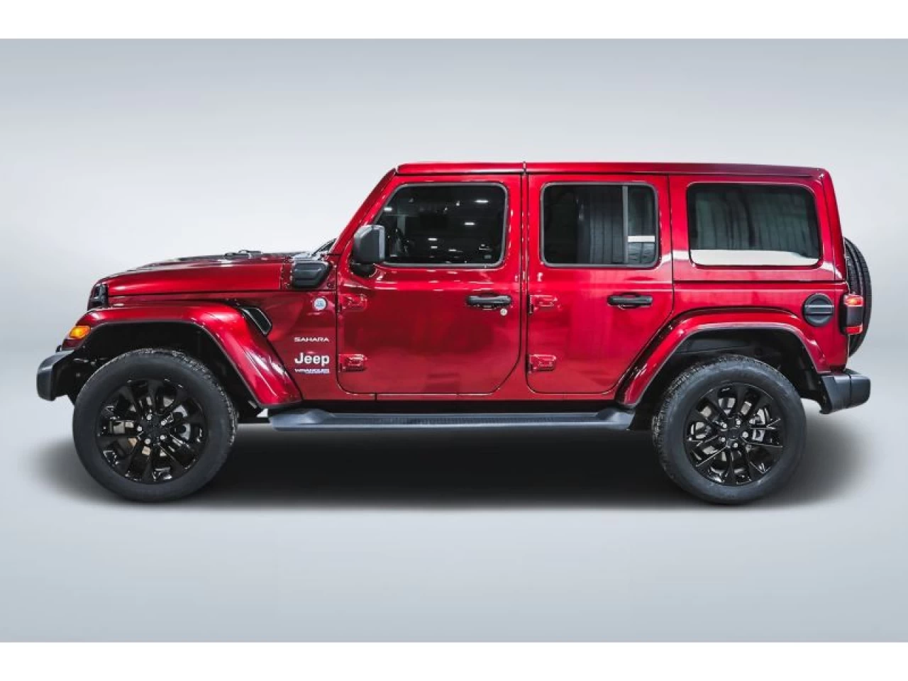 2021 Jeep Wrangler 4XE Unlimited Sahara 4x4 TRAILER TOW GROUP CUIR Image principale