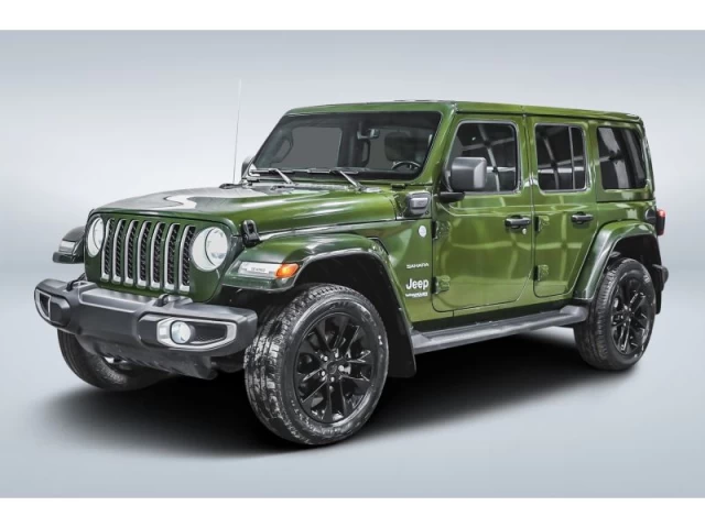 Jeep Wrangler 4XE Unlimited Sahara 4x4 GROUPE REMORQUAGE 2021