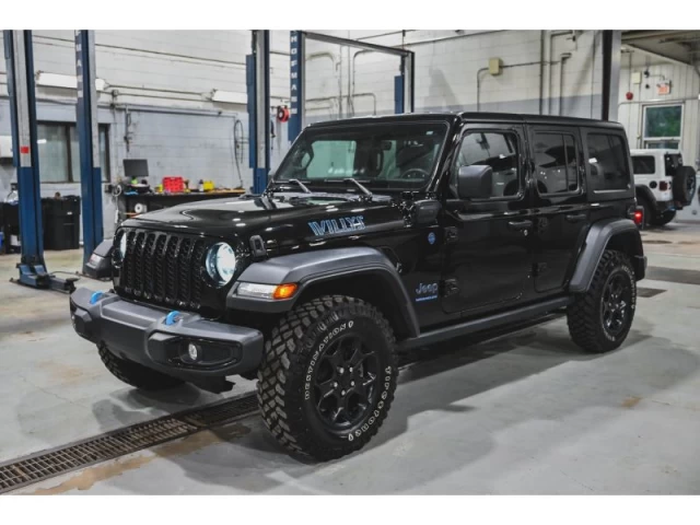Jeep Wrangler 4XE Willys 4X4 GROUPE REMORQUAGE ET TEMPS FROID 2023