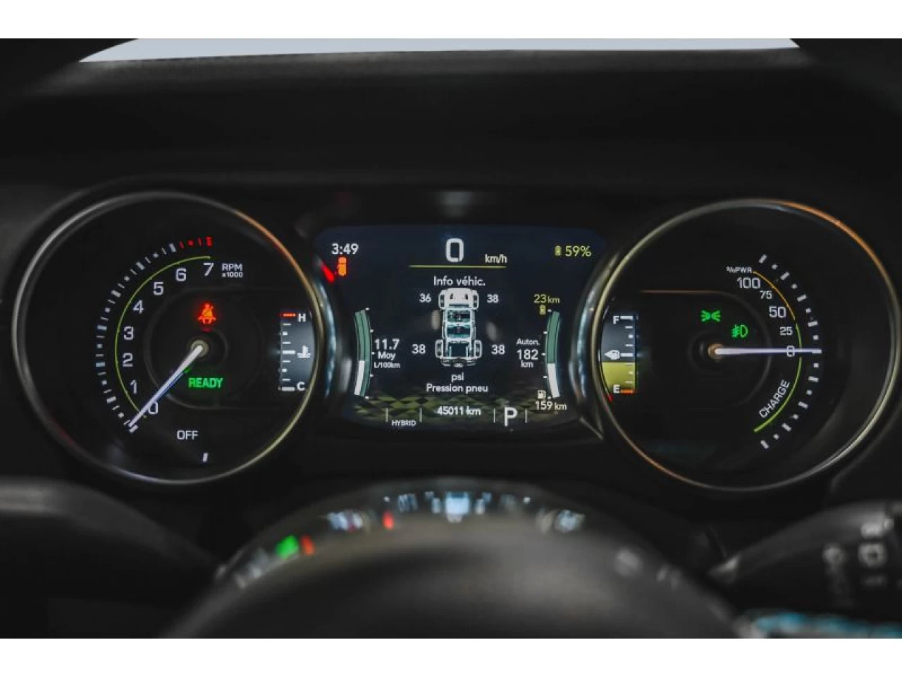 2023 Jeep Wrangler 4XE Rubicon CUIR GROUPE REMORQUAGE Image principale