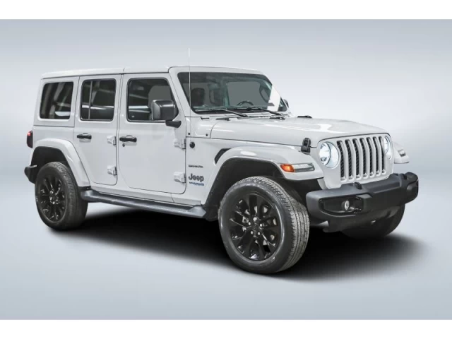 Jeep Wrangler 4XE Unlimited Sahara 4x4 TRAILER TOW GROUP CUIR 2021