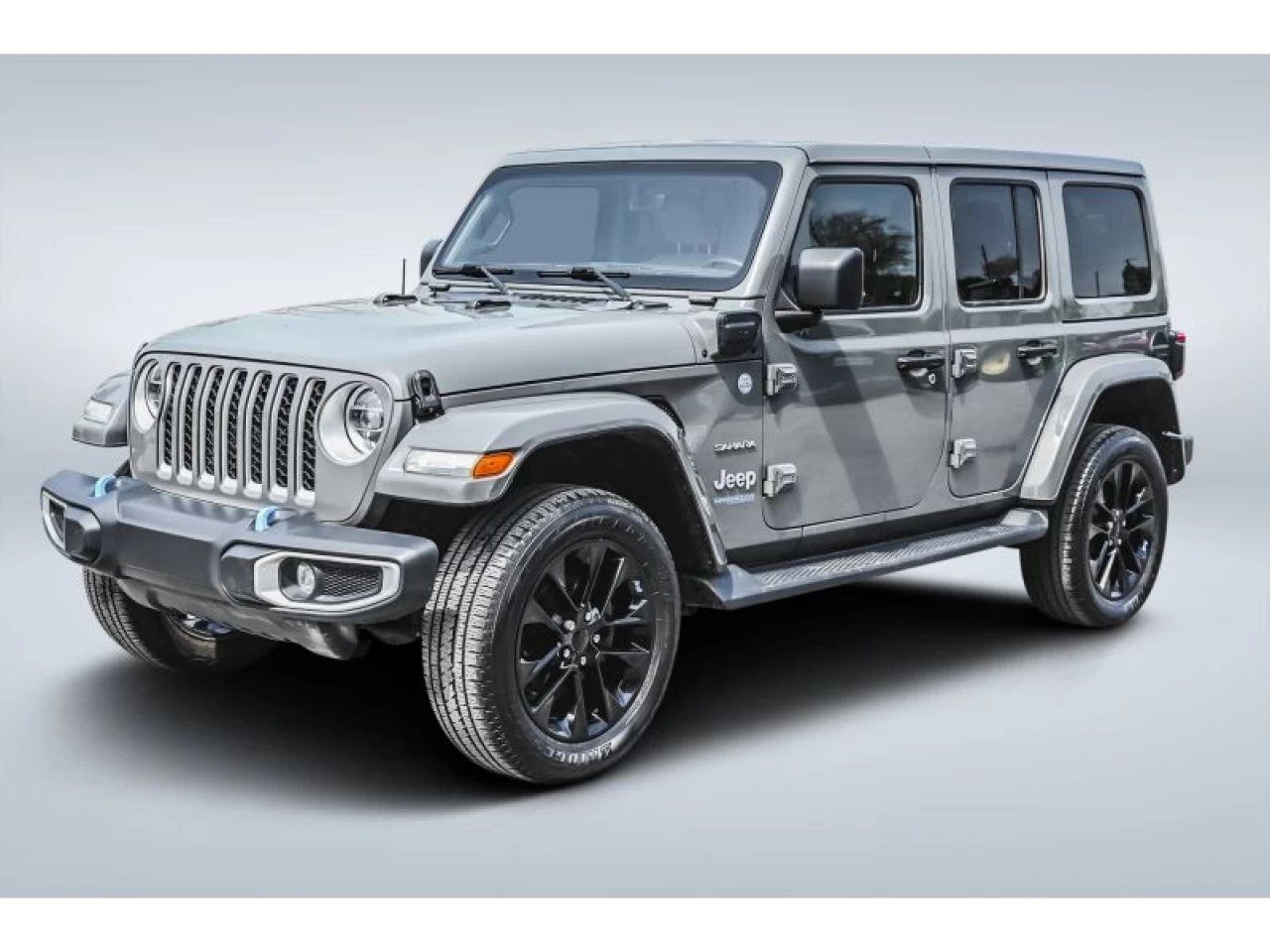2022 Jeep Wrangler 4XE Sahara 4X4 GROUPE TEMPS FROID ATTELAGE REMORQU Main Image