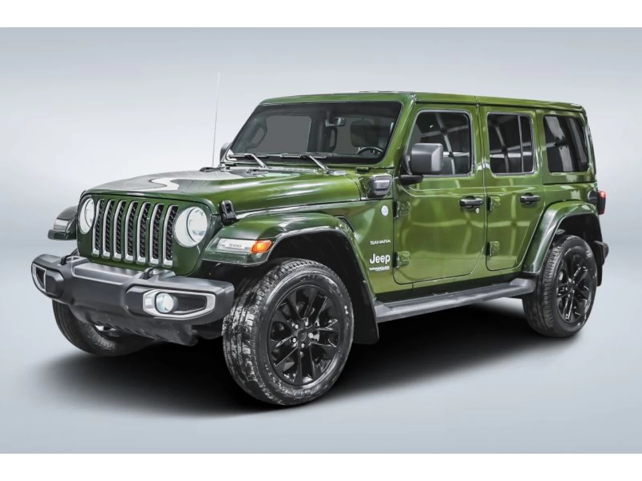 2021 Jeep Wrangler 4XE Unlimited Sahara 4x4 GROUPE REMORQUAGE Image principale