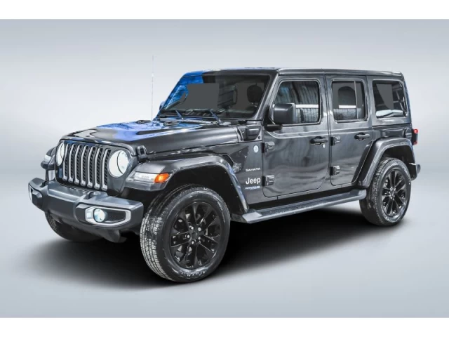 Jeep Wrangler 4xe Unlimited Sahara 4x4 GR. TEMPS ENS REMORQUAGE 2021