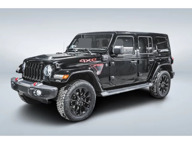 Jeep Wrangler 4xe Unlimited Sahara GROUPE TEMPS FROID 2021