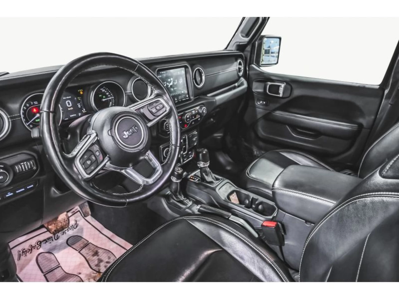 2021 Jeep Wrangler 4xe Unlimited Sahara 4x4 GR. TEMPS ENS REMORQUAGE Image principale