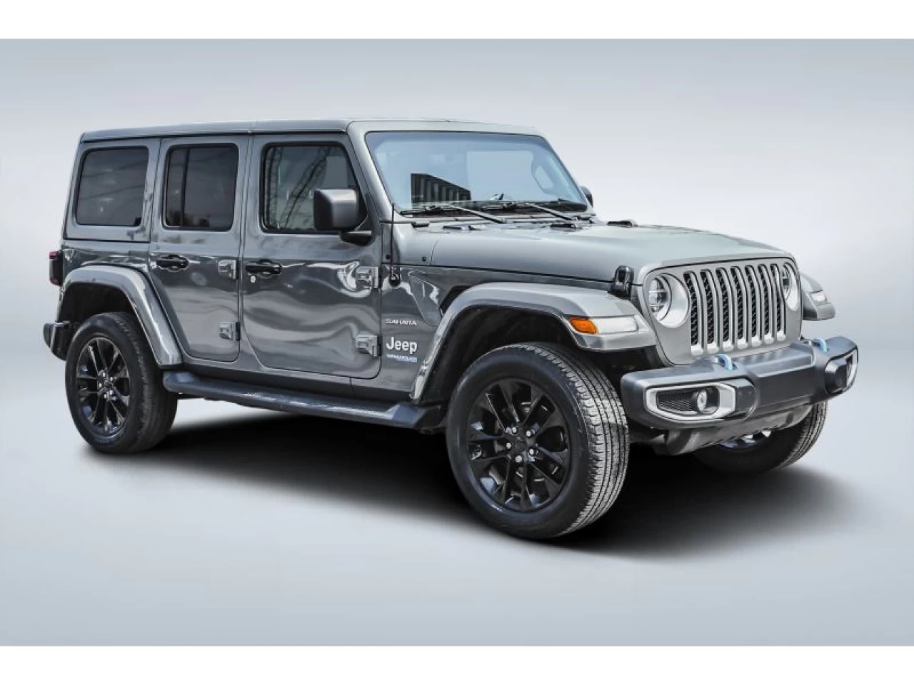 2022 Jeep Wrangler 4XE Sahara 4X4 GROUPE TEMPS FROID ATTELAGE REMORQU Main Image