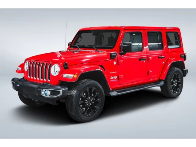 Jeep Wrangler 4XE Unlimited Sahara 4x4 GROUPE REMORQUAGE 2 TOITS 2021