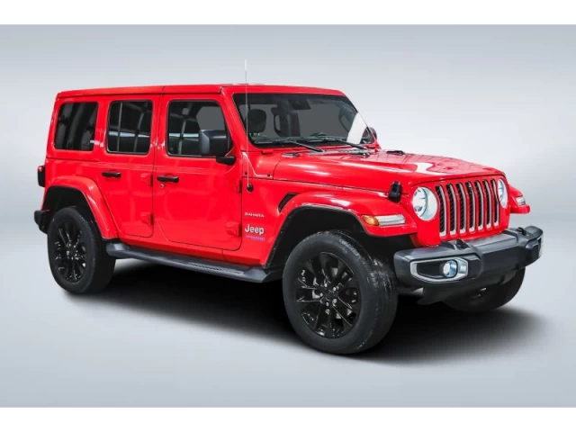 Jeep Wrangler 4XE Unlimited Sahara 4x4 GROUPE REMORQUAGE 2 TOITS 2021