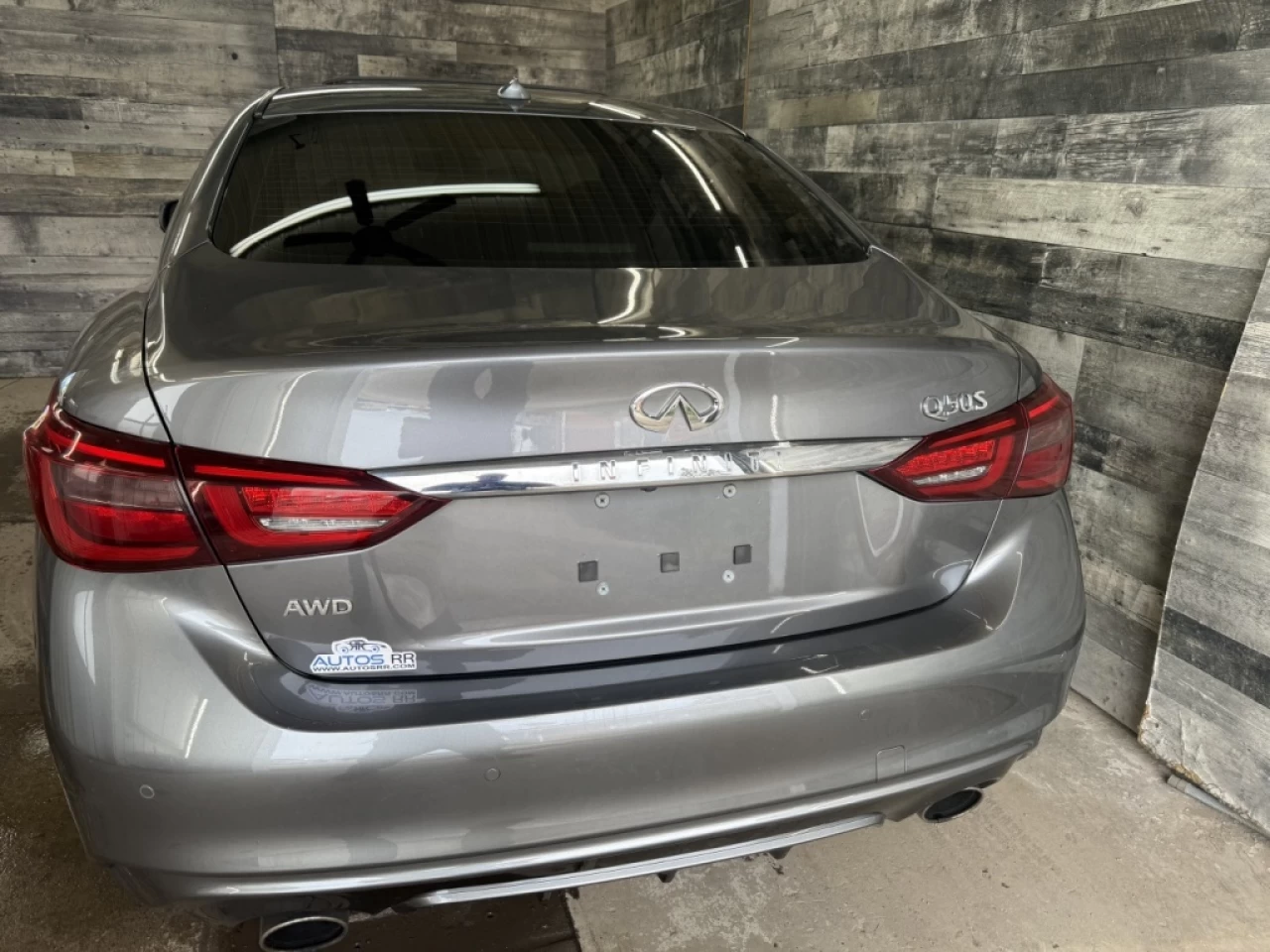 2019 Infiniti Q50 3.0t AWD AUTO NAV TOIT CAM BLUETOOTH S,CHAUFFANT * Image principale