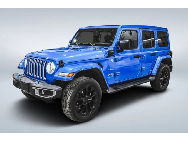 Jeep Wrangler 4XE Sahara 4x4 SKY ONE-TOUCH TRAILER TOW 2023