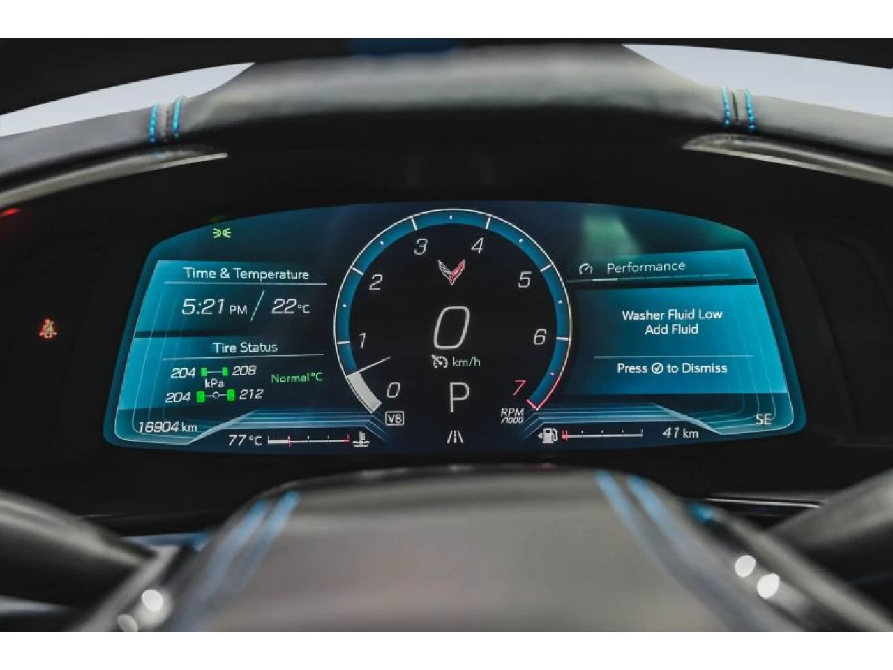 2025 Chevrolet Corvette 3LT MAGNETIC RIDE PERFORMANCE EXHAUST Main Image