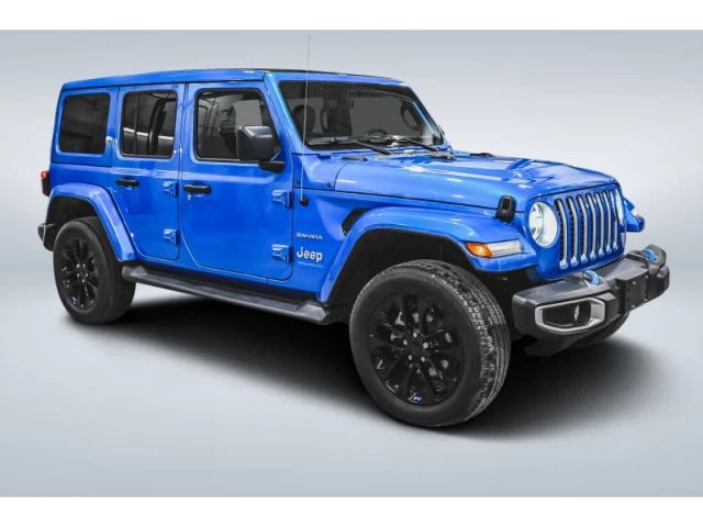 Jeep Wrangler 4XE Sahara 4x4 SKY ONE-TOUCH TRAILER TOW 2023