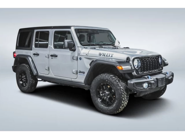 Jeep Wrangler 4xe Willys 4 Door 4x4 GROUPE REMORQUAGE 2024