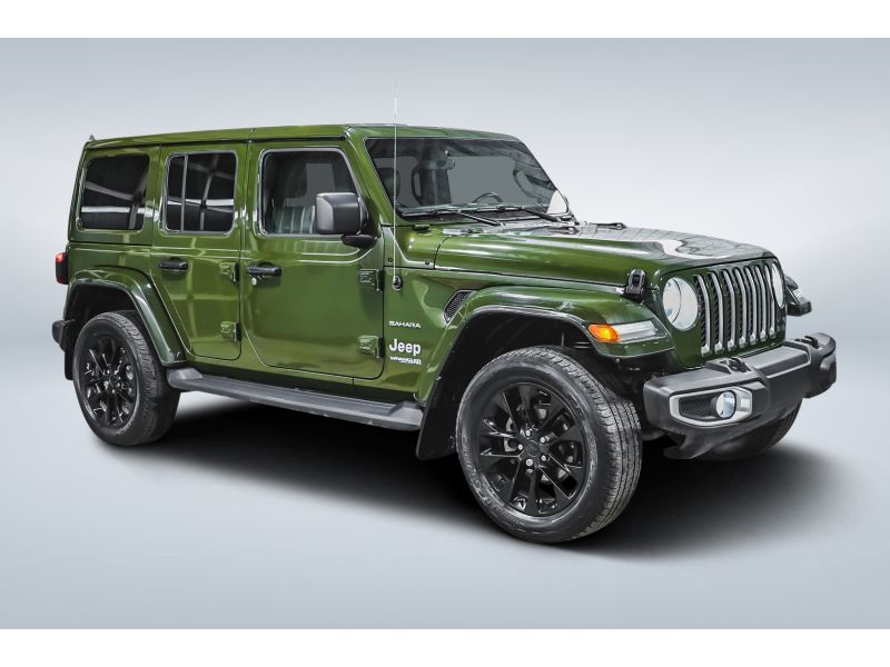 Jeep 2021 Wrangler 4XE Unlimited Sahara 4x4 GROUPE REMORQUAGE