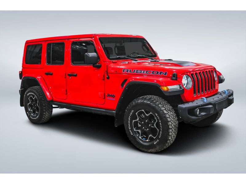 Jeep 2022 Wrangler 4XE Unlimited Rubicon 4x4 2 TOITS