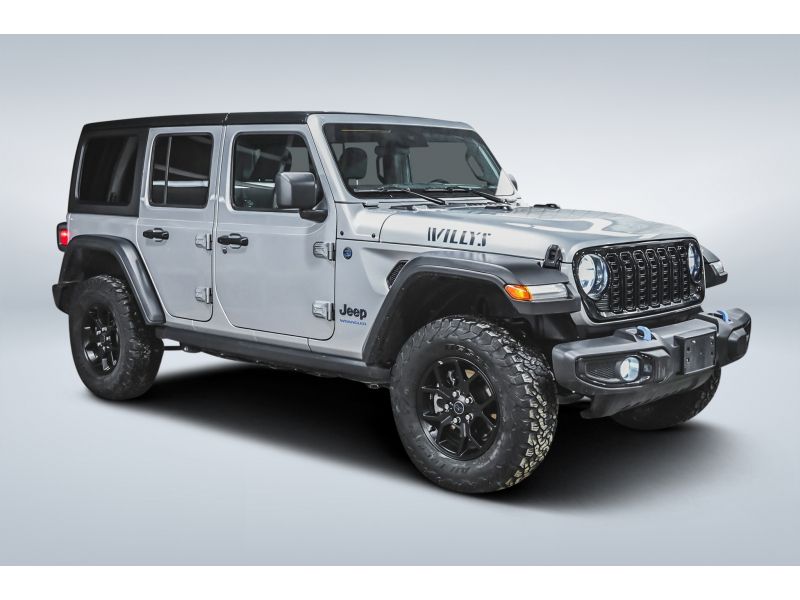 Jeep 2024 Wrangler 4xe Willys 4 Door 4x4 GROUPE REMORQUAGE